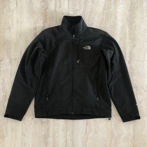 North Face Softshell Men's Jacket Fleece Coat Size S Black